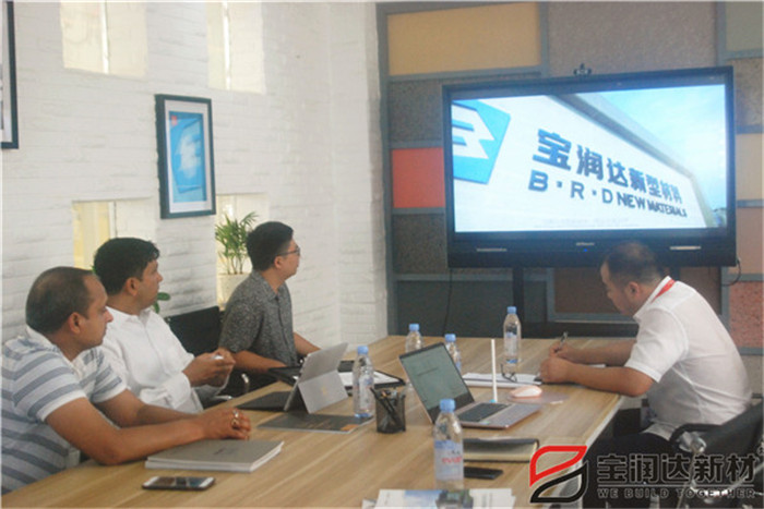 新西蘭客戶來訪寶潤達洽談