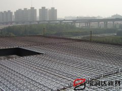 寶潤達桁架樓承板施工現(xiàn)場