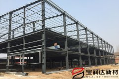 寶潤(rùn)達(dá)多層鋼筋桁架樓承板鄭州工地現(xiàn)場(chǎng)