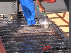 山東鋼結(jié)構(gòu)桁架樓承板TD2-100項(xiàng)目施工現(xiàn)場(chǎng)